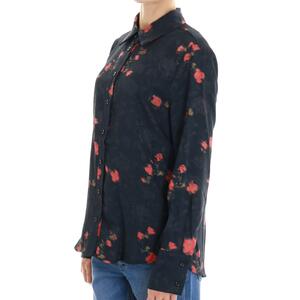 CAMICIA FIORI BLU